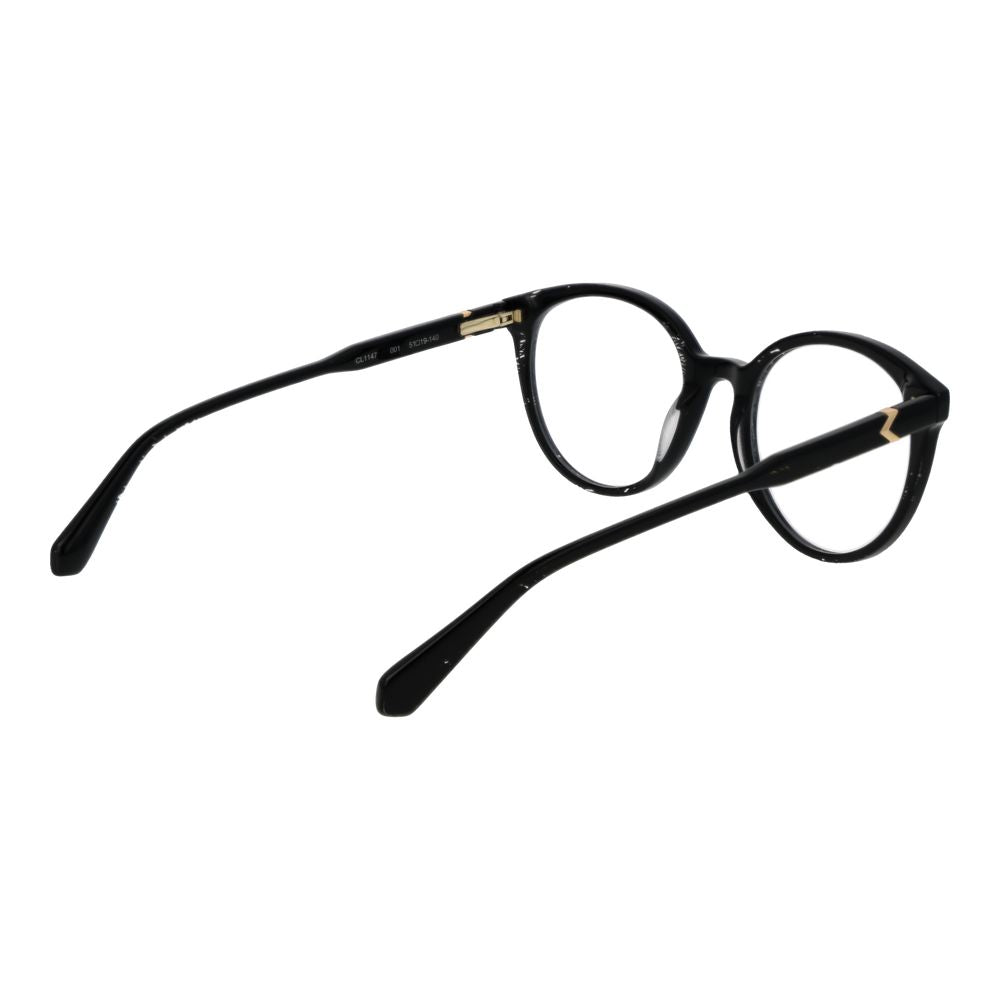Christian Lacroix Black Acetate Glasses (Frames) - Luxe Nova