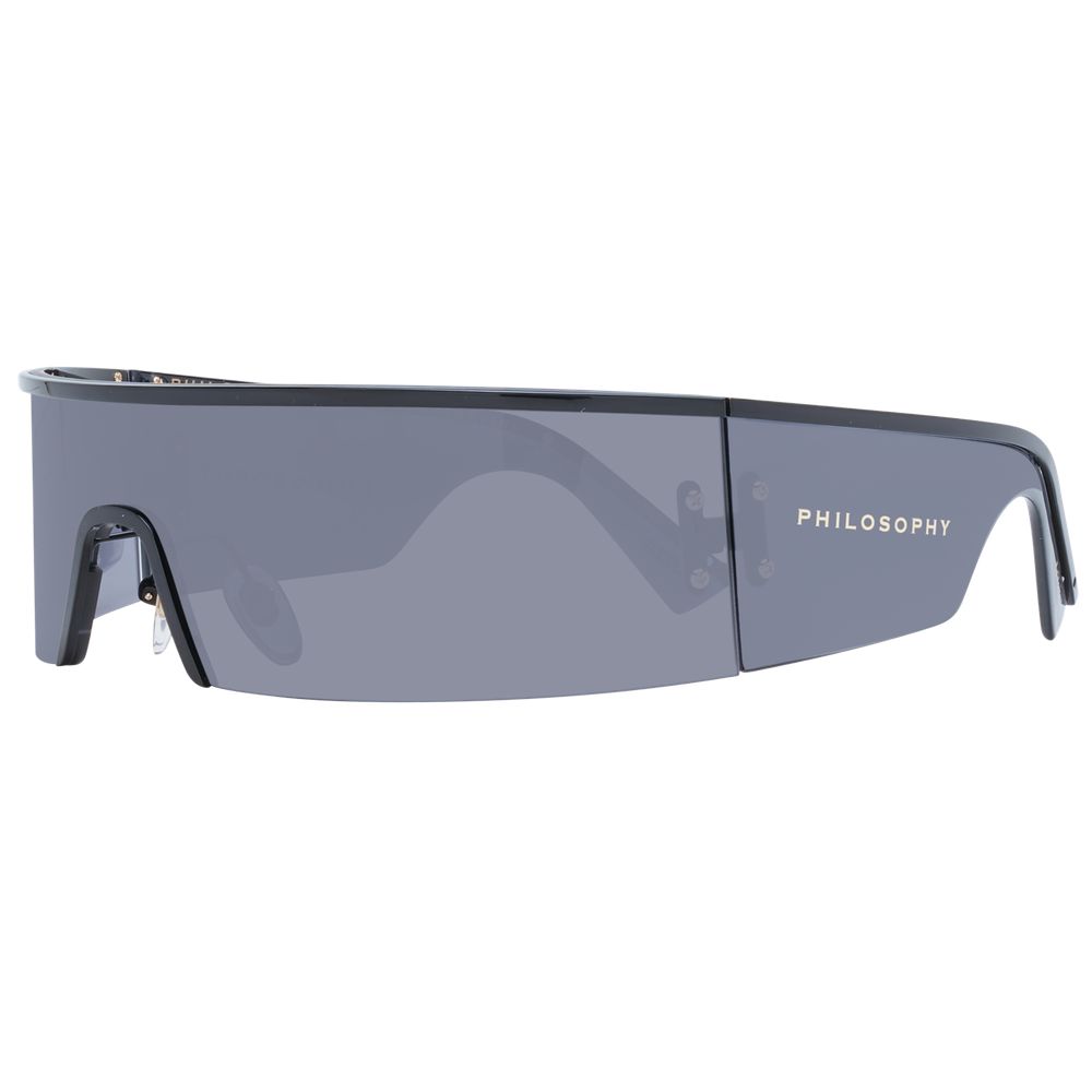 Lozza Black Metal Sunglasses - Luxe Nova