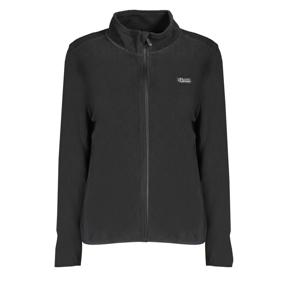 Norway 1963 Black Polyester Women Sweatshirt - Luxe Nova