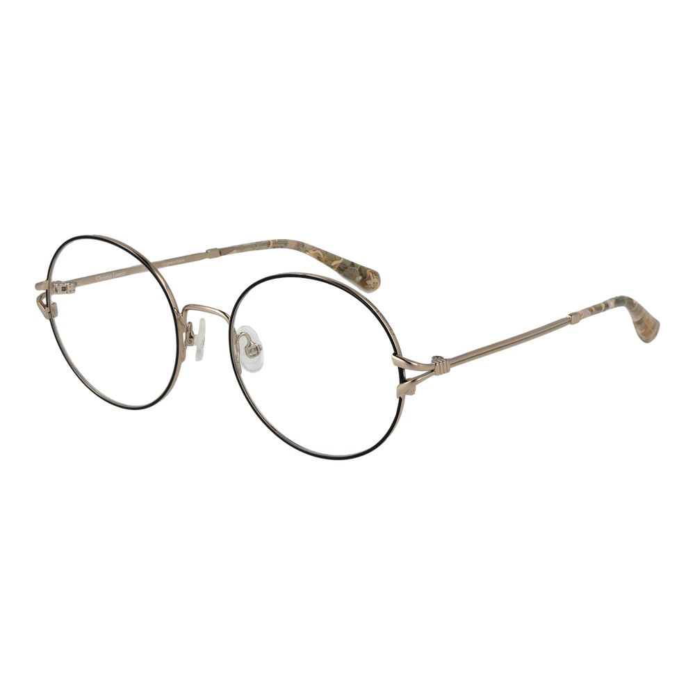 Christian Lacroix Beige Metal Glasses (Frames) - Luxe Nova