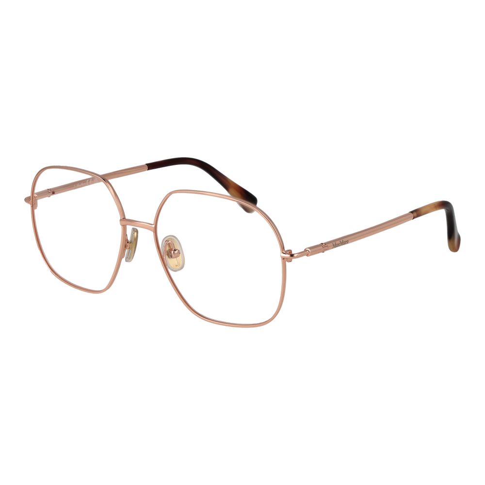 Max Mara Rose Gold Metal Glasses (Frames) - Luxe Nova