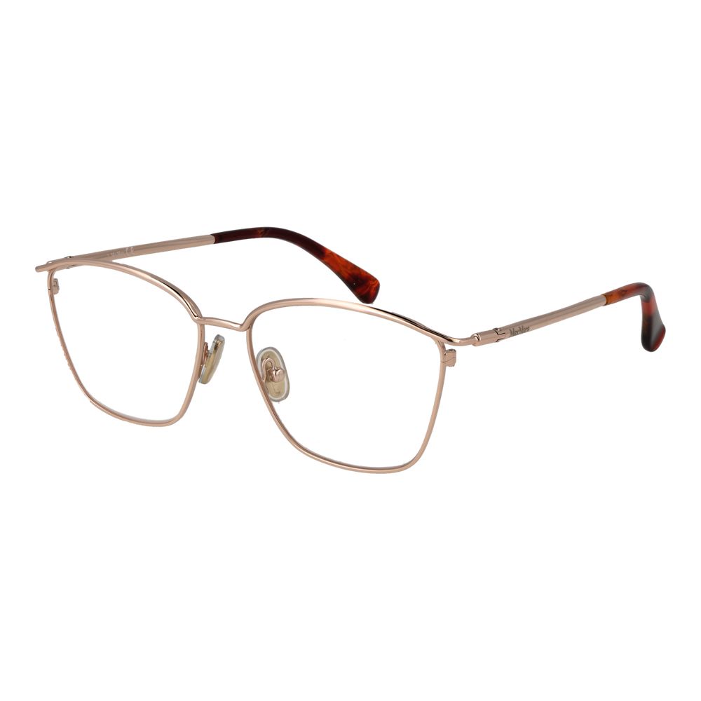 Max Mara Rose Gold Metal Glasses (Frames) - Luxe Nova