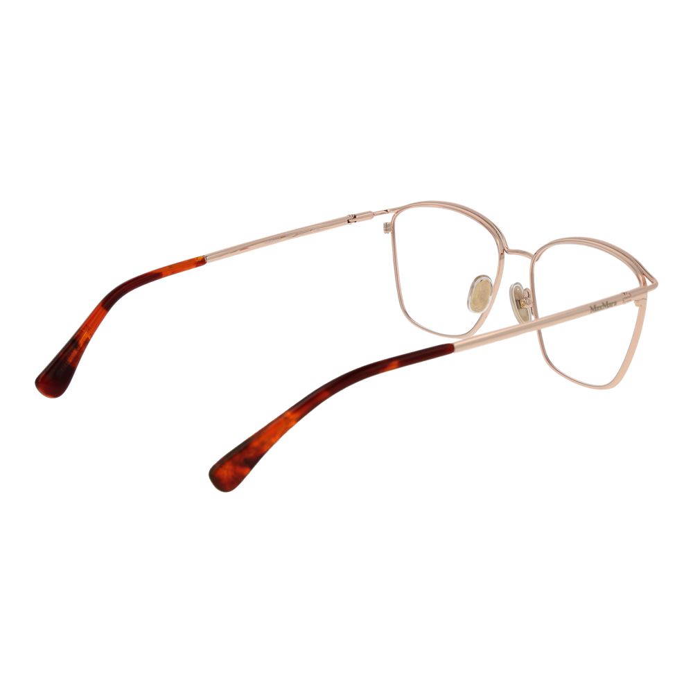Max Mara Rose Gold Metal Glasses (Frames) - Luxe Nova