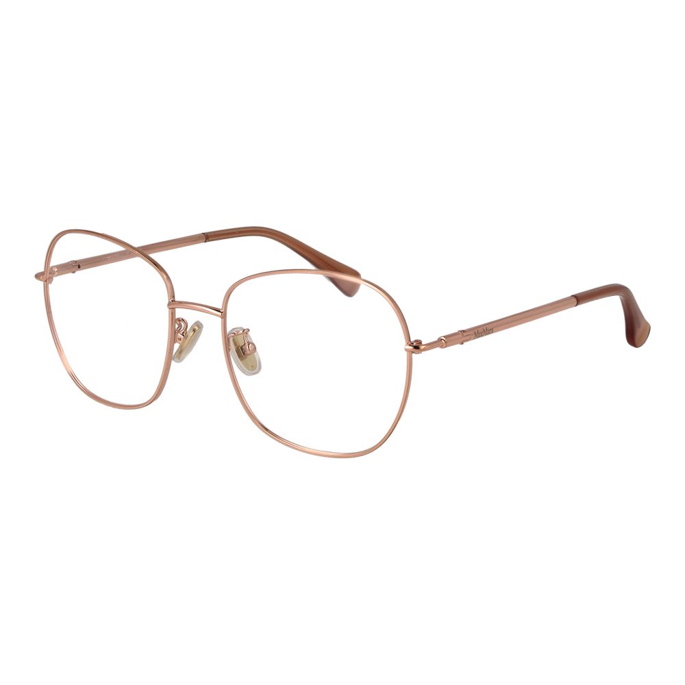 Max Mara Rose Gold Metal Glasses (Frames) - Luxe Nova