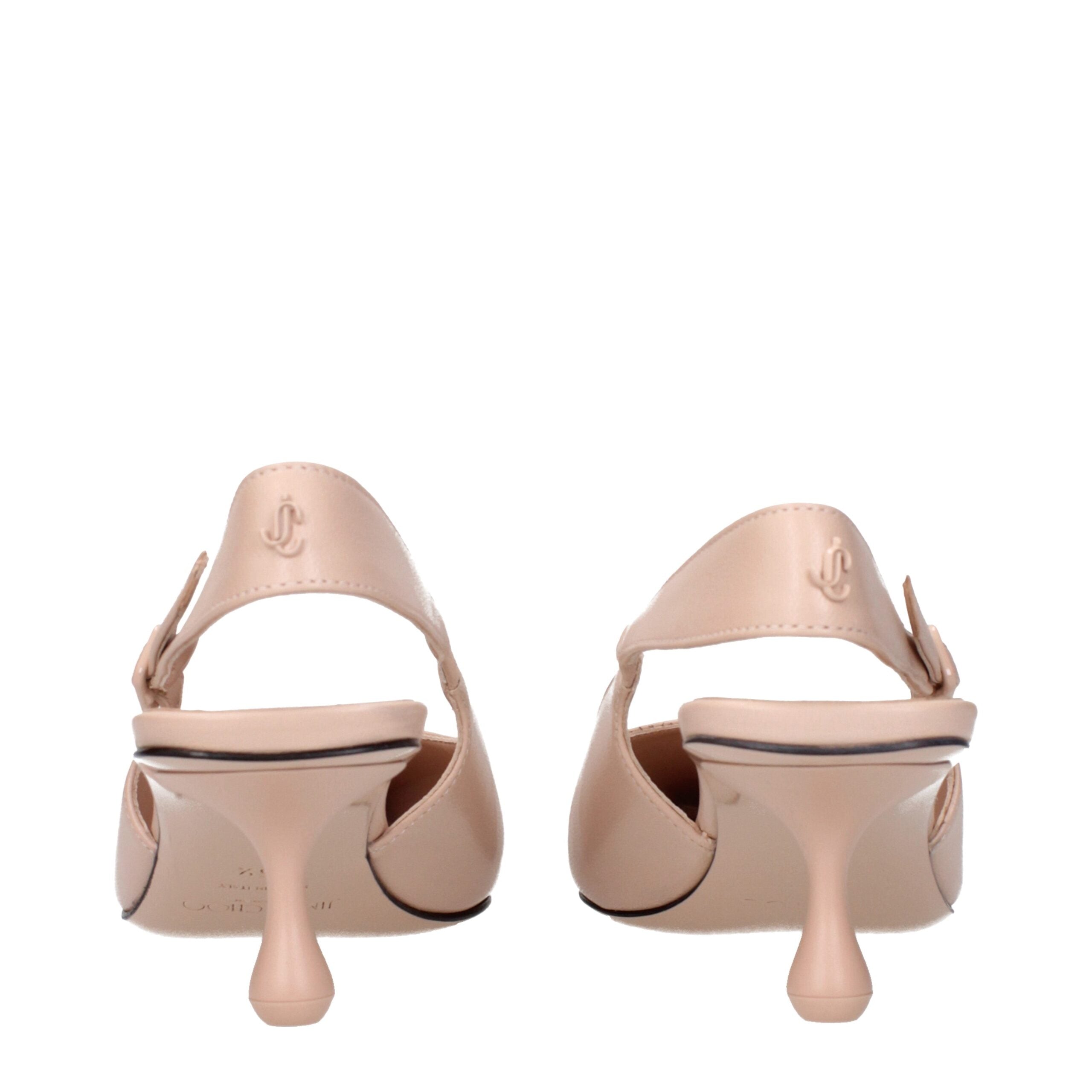 Jimmy Choo Pink Leather High Heel Pumps - Luxe Nova