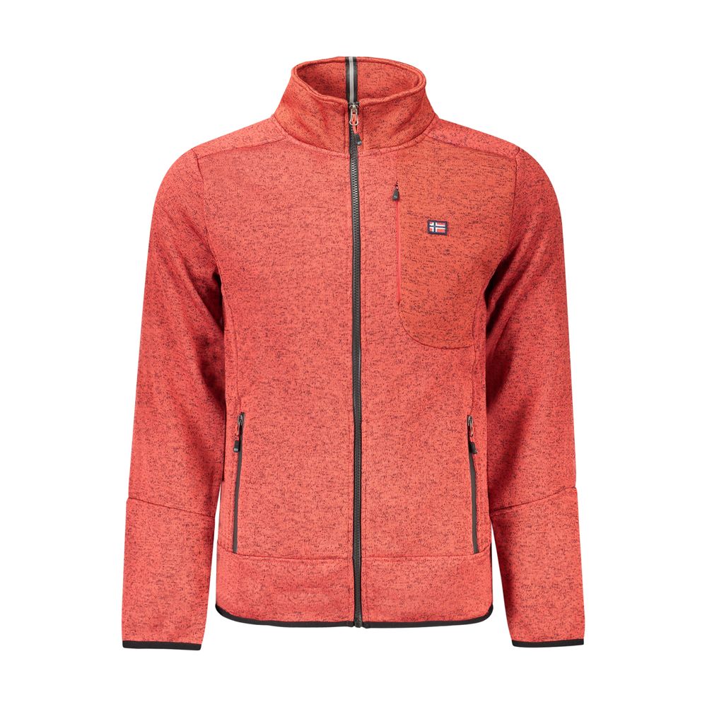 Norway 1963 Rosso Polyester Mens Sweatshirt - Luxe Nova