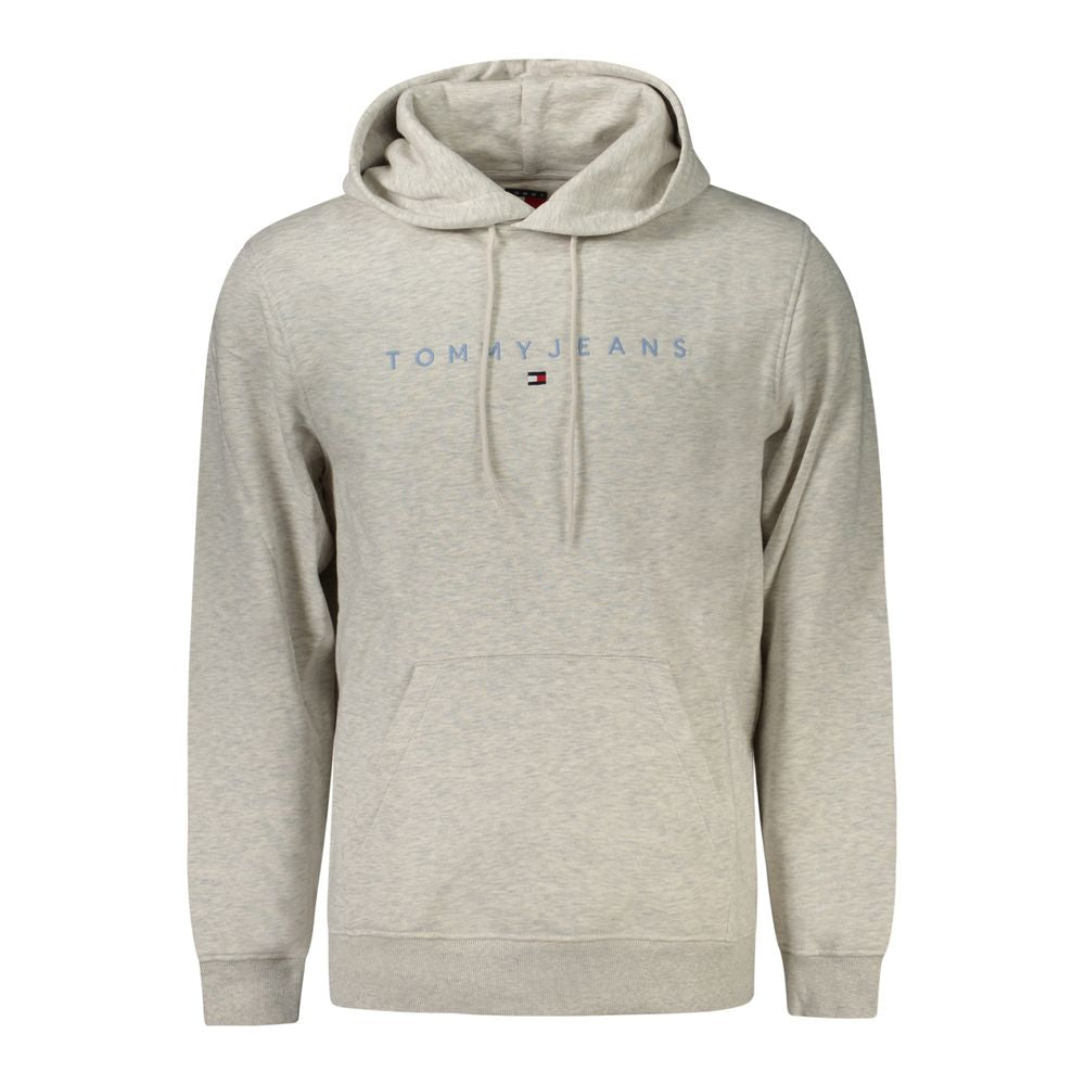 Tommy Hilfiger Grigio Cotton Men's Sweatshirt - Luxe Nova