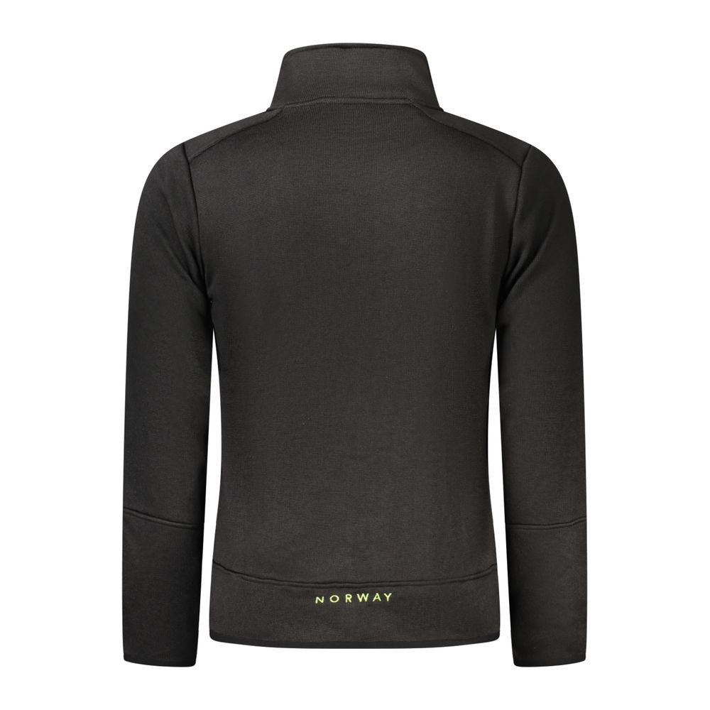 Norway 1963 Black Polyester Men Sweatshirt - Luxe Nova