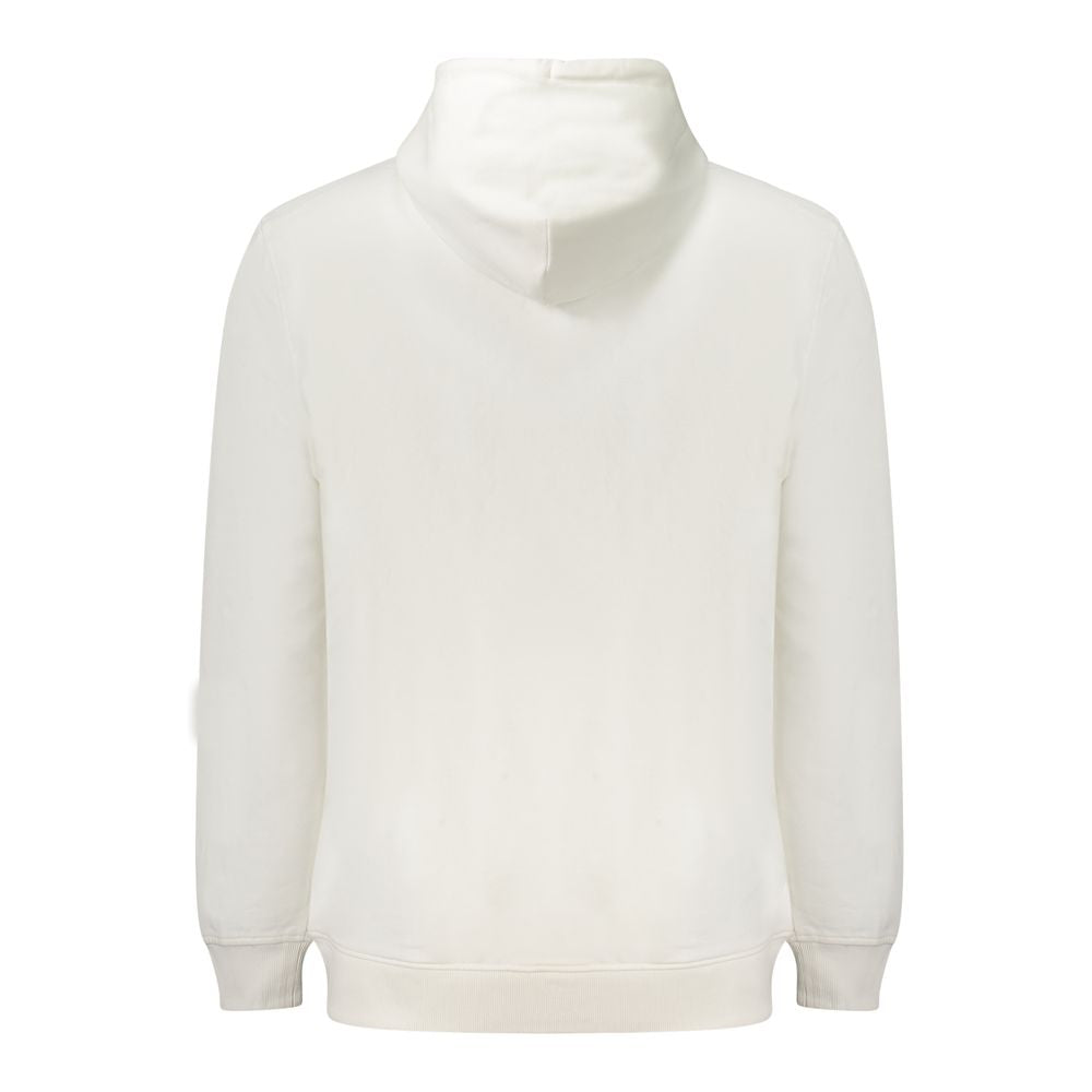Tommy Hilfiger White Cotton Men Sweatshirt - Luxe Nova