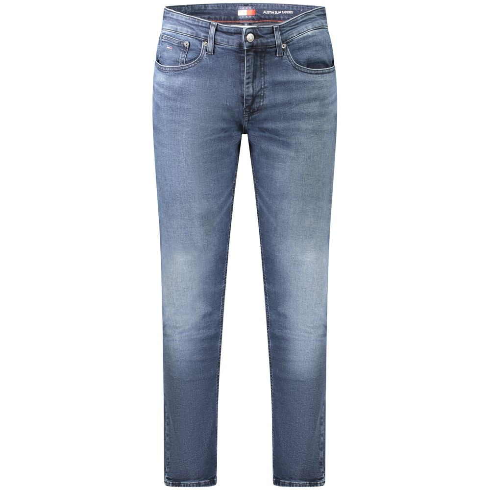 Tommy Hilfiger Blu Cotton Men Jeans - Luxe Nova