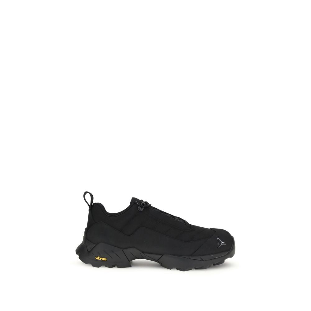ROA Black Polyamide Athletic Sneakers - Luxe Nova