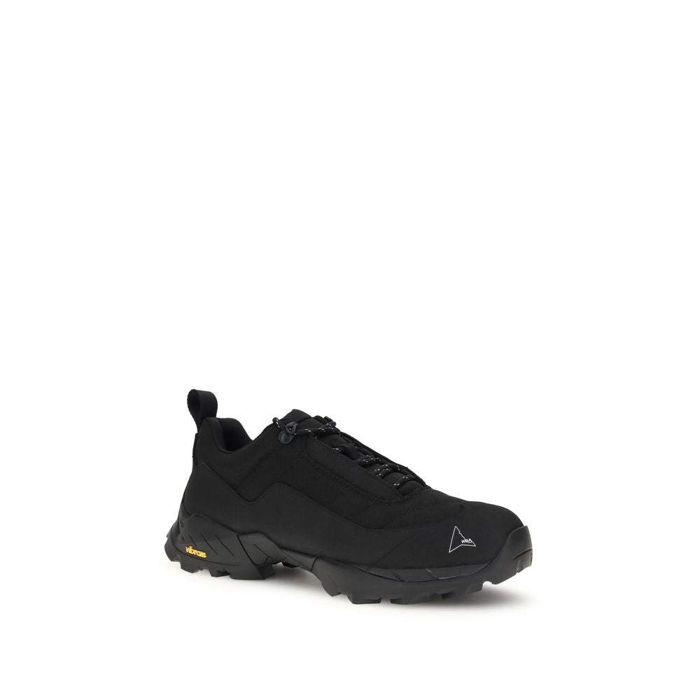ROA Black Polyamide Athletic Sneakers - Luxe Nova