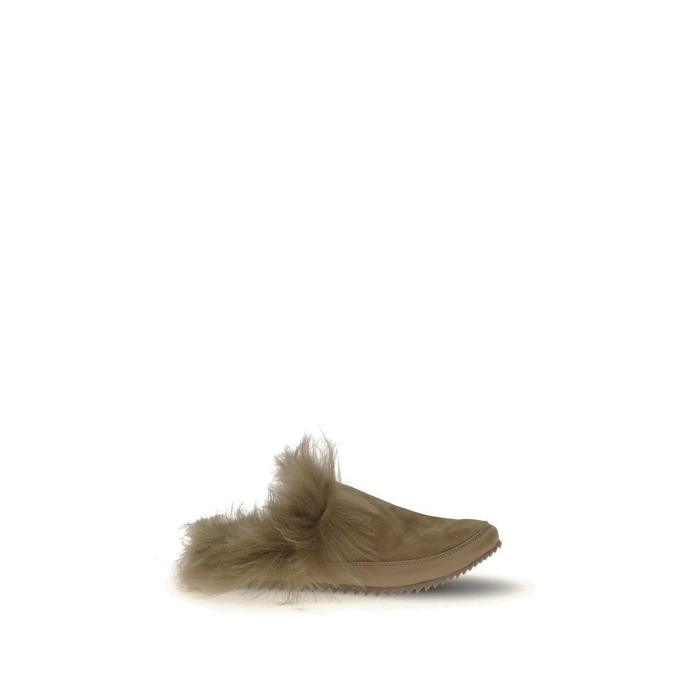 Pedro García Beige Rubber Mules - Luxe Nova