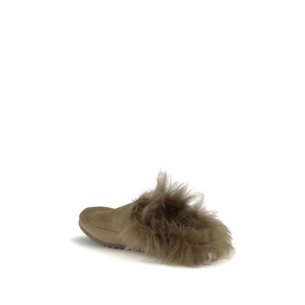 Pedro García Beige Rubber Mules - Luxe Nova