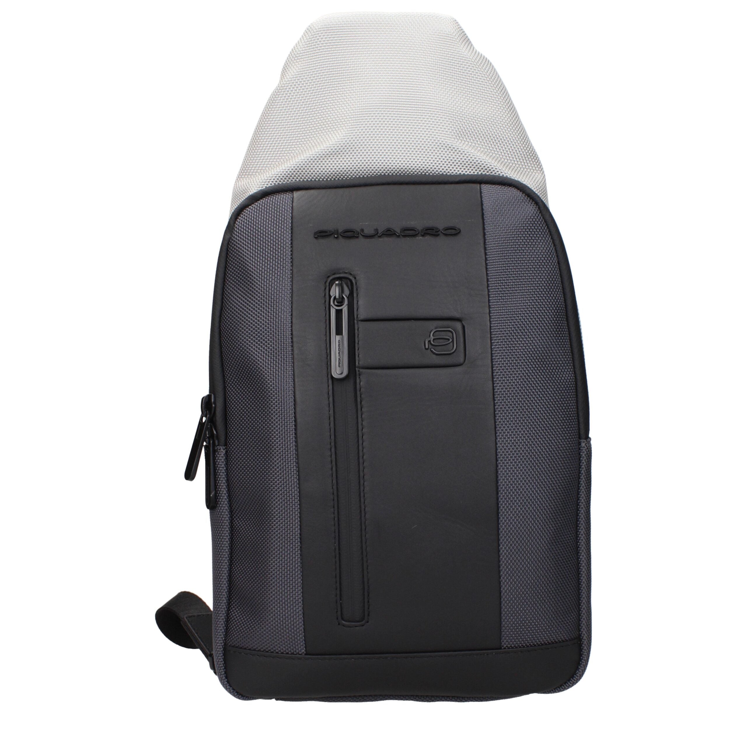 Piquadro Gray Fabric Backpack - Luxe Nova