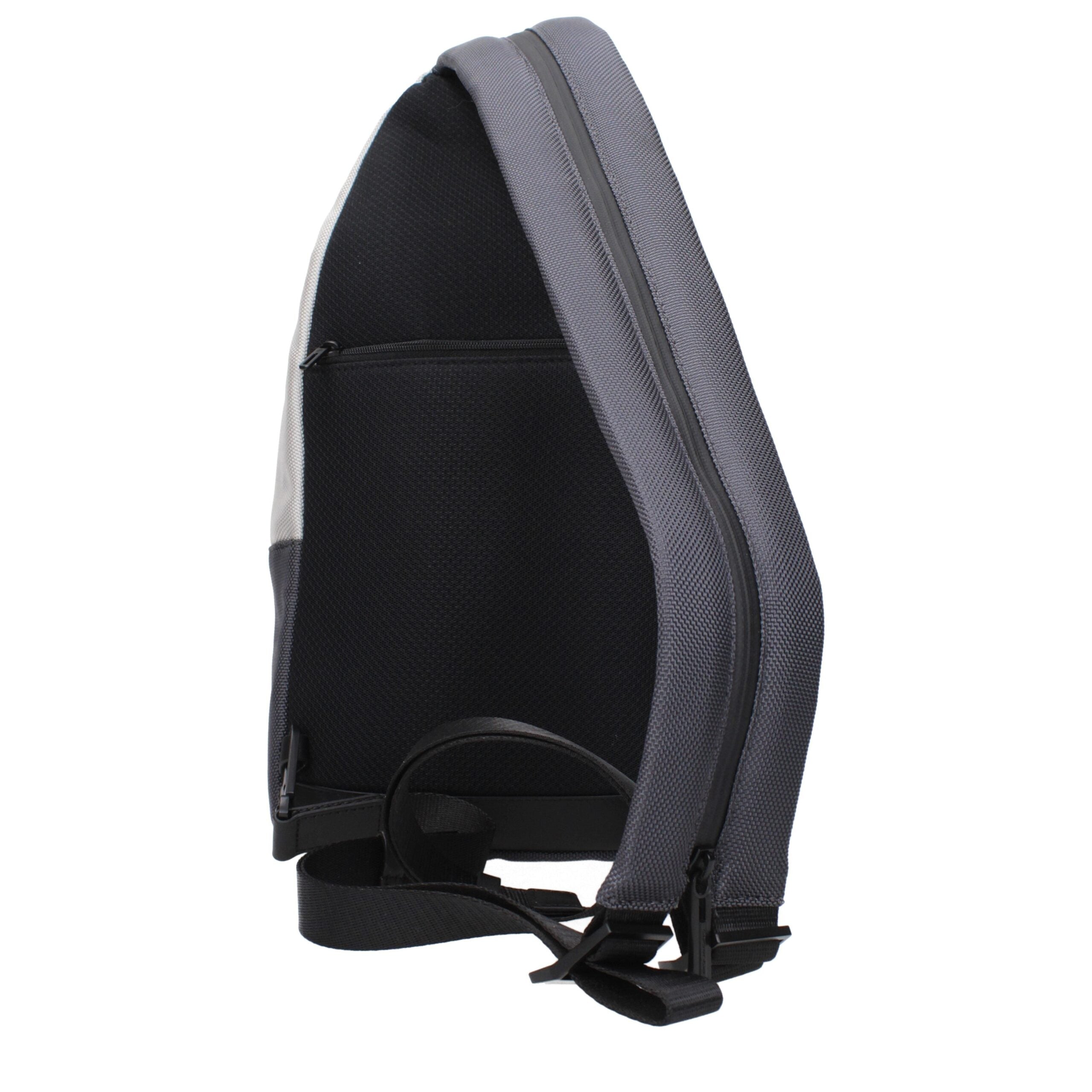 Piquadro Gray Fabric Backpack - Luxe Nova
