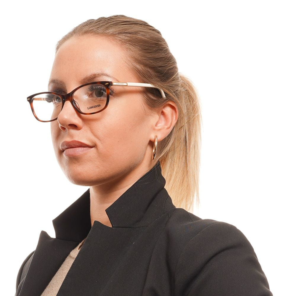 Longines Brown Acetate Glasses (Frames) - Luxe Nova