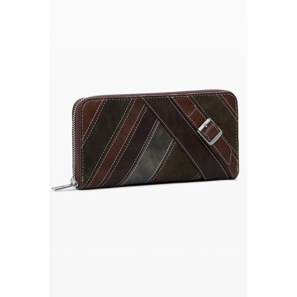Desigual Marrone Poliuretano Women Wallet - Luxe Nova