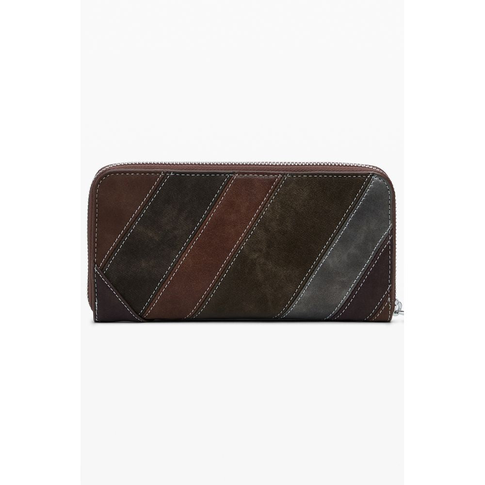 Desigual Marrone Poliuretano Women Wallet - Luxe Nova