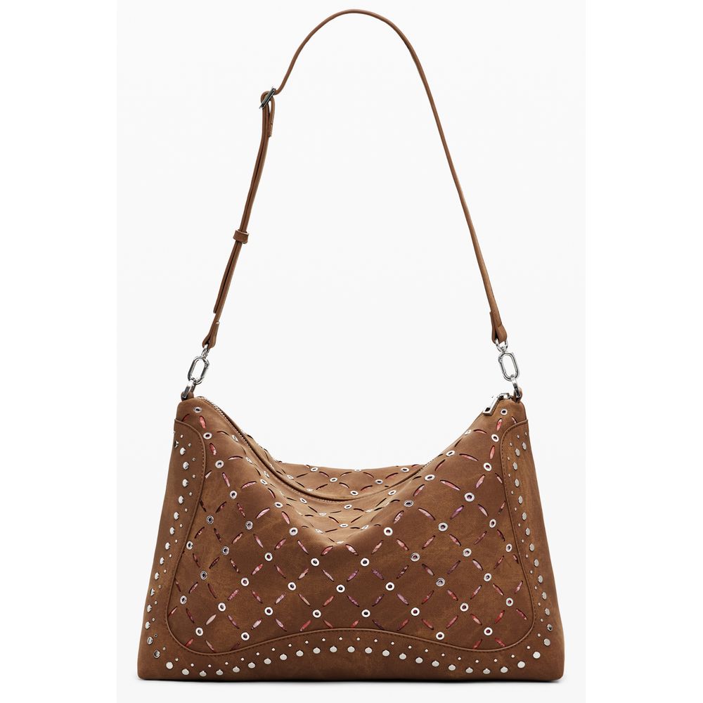 Desigual Marrone Poliuretano Women Mini Bag - Luxe Nova
