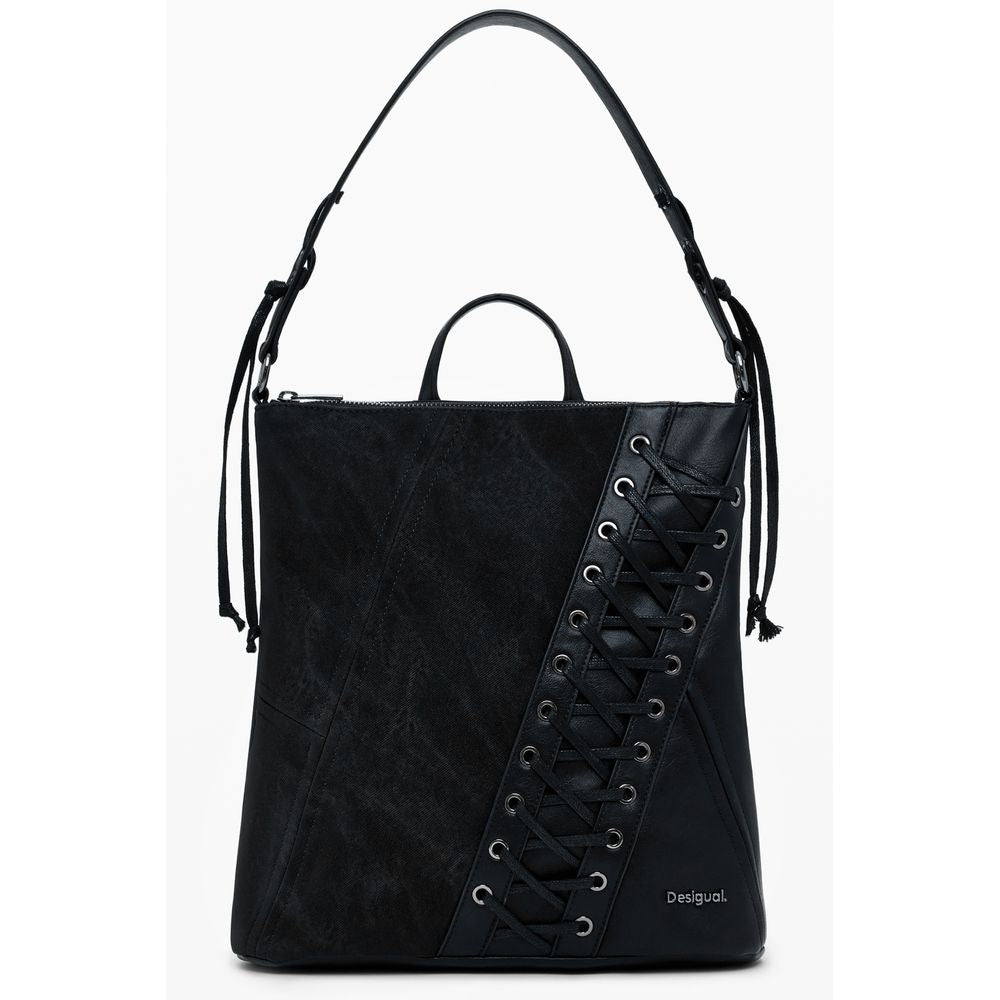 Desigual Bronzo Polyurethane Women Handbag - Luxe Nova