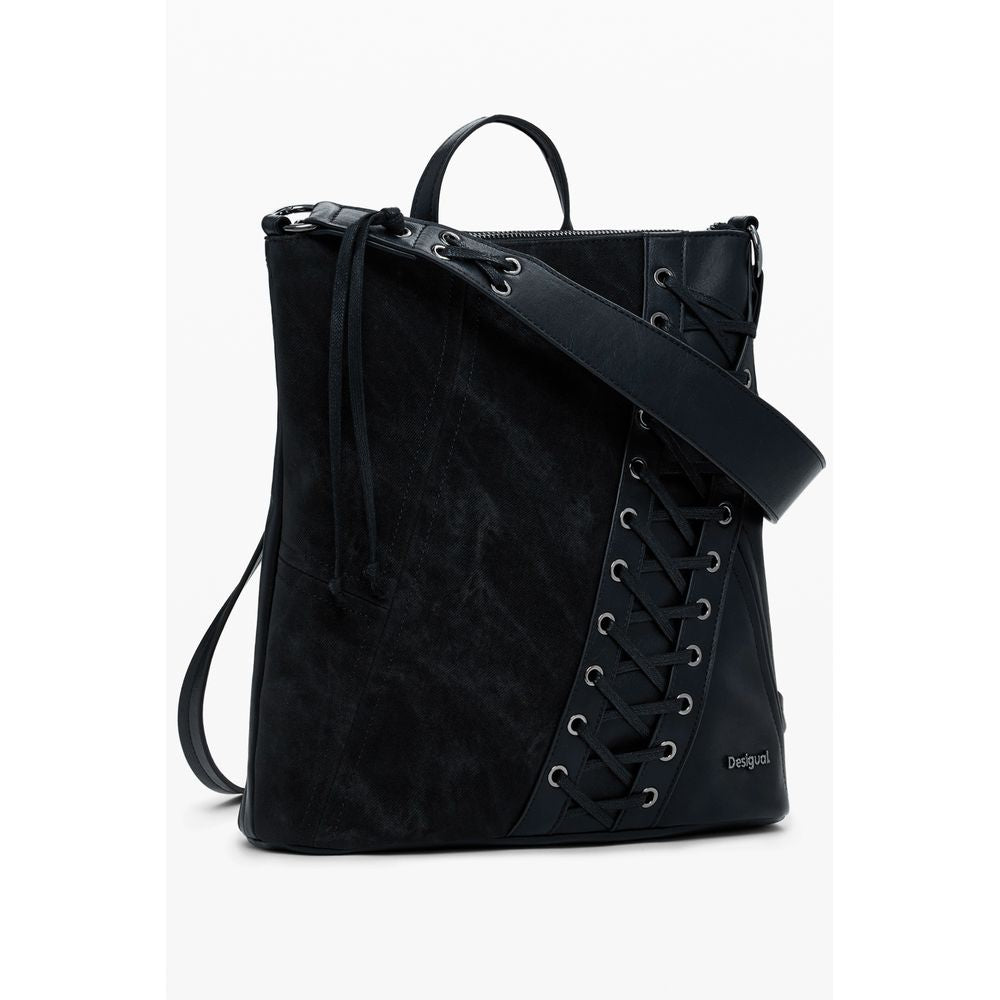Desigual Bronzo Polyurethane Women Handbag - Luxe Nova