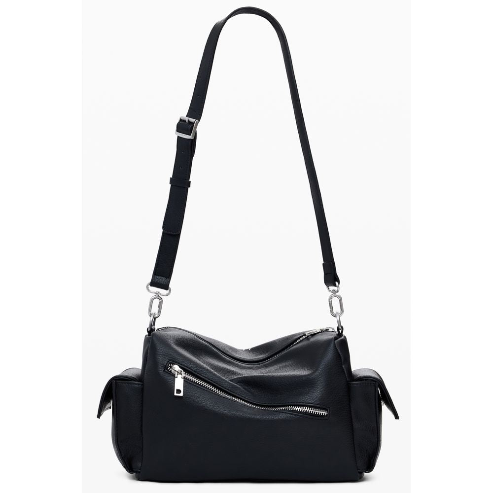Desigual Black Polyurethane Women's Handbag - Luxe Nova