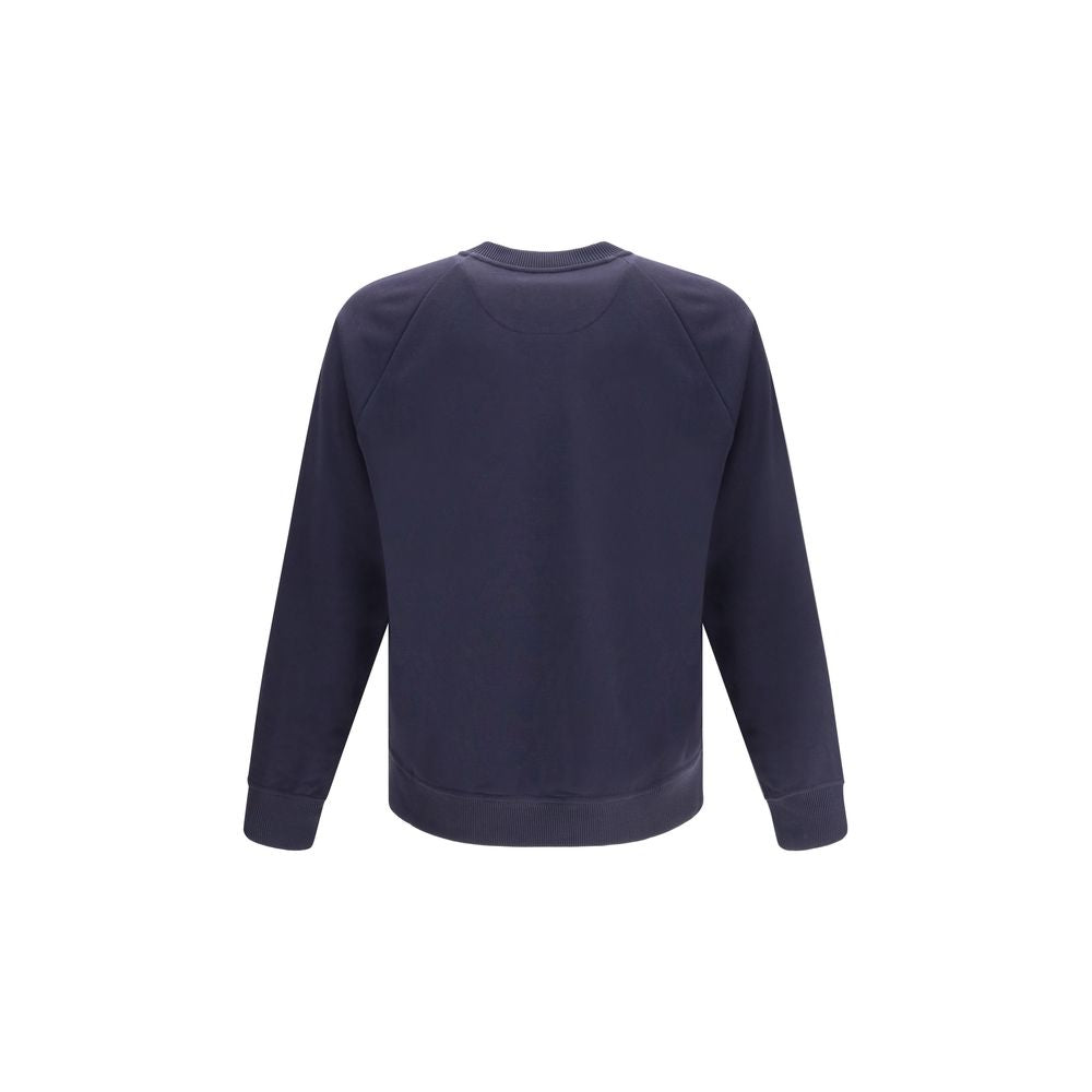 Fendi Blue Cotton Sweatshirt