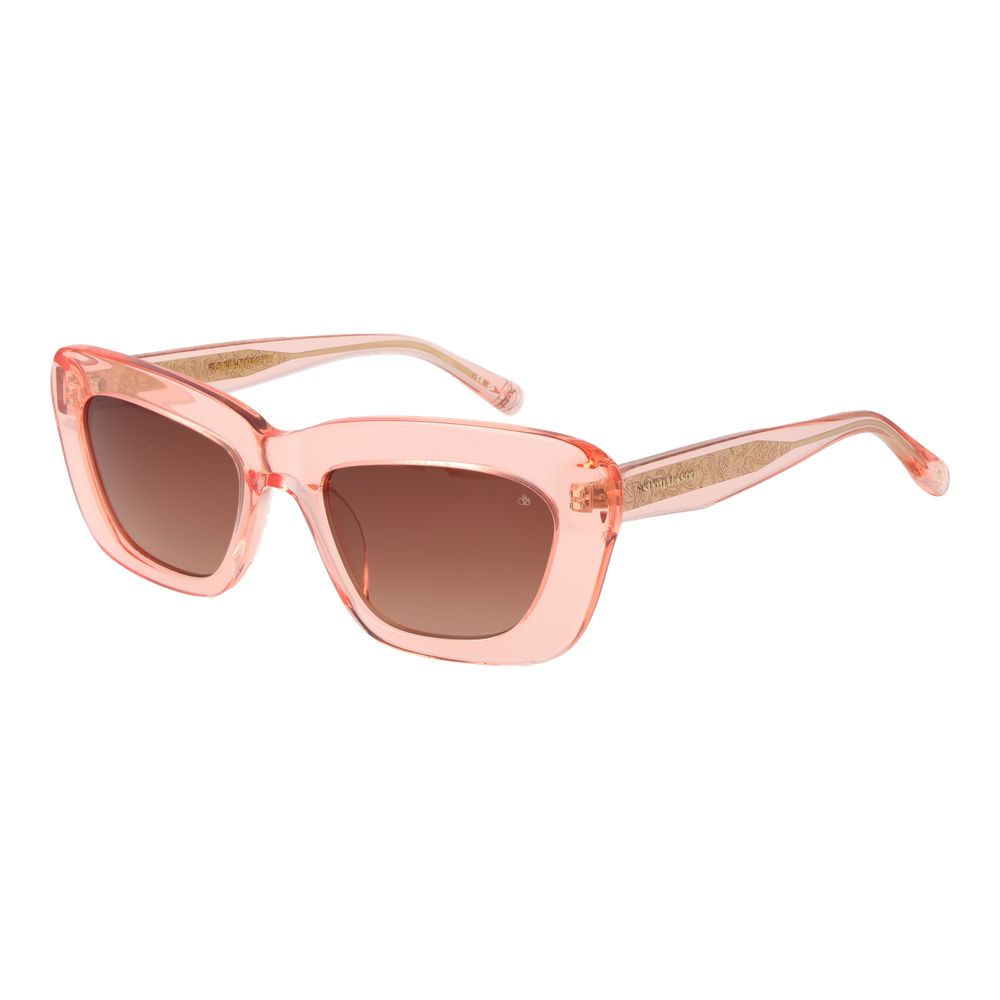 Scotch & Soda Pink Acetate Sunglasses - Luxe Nova