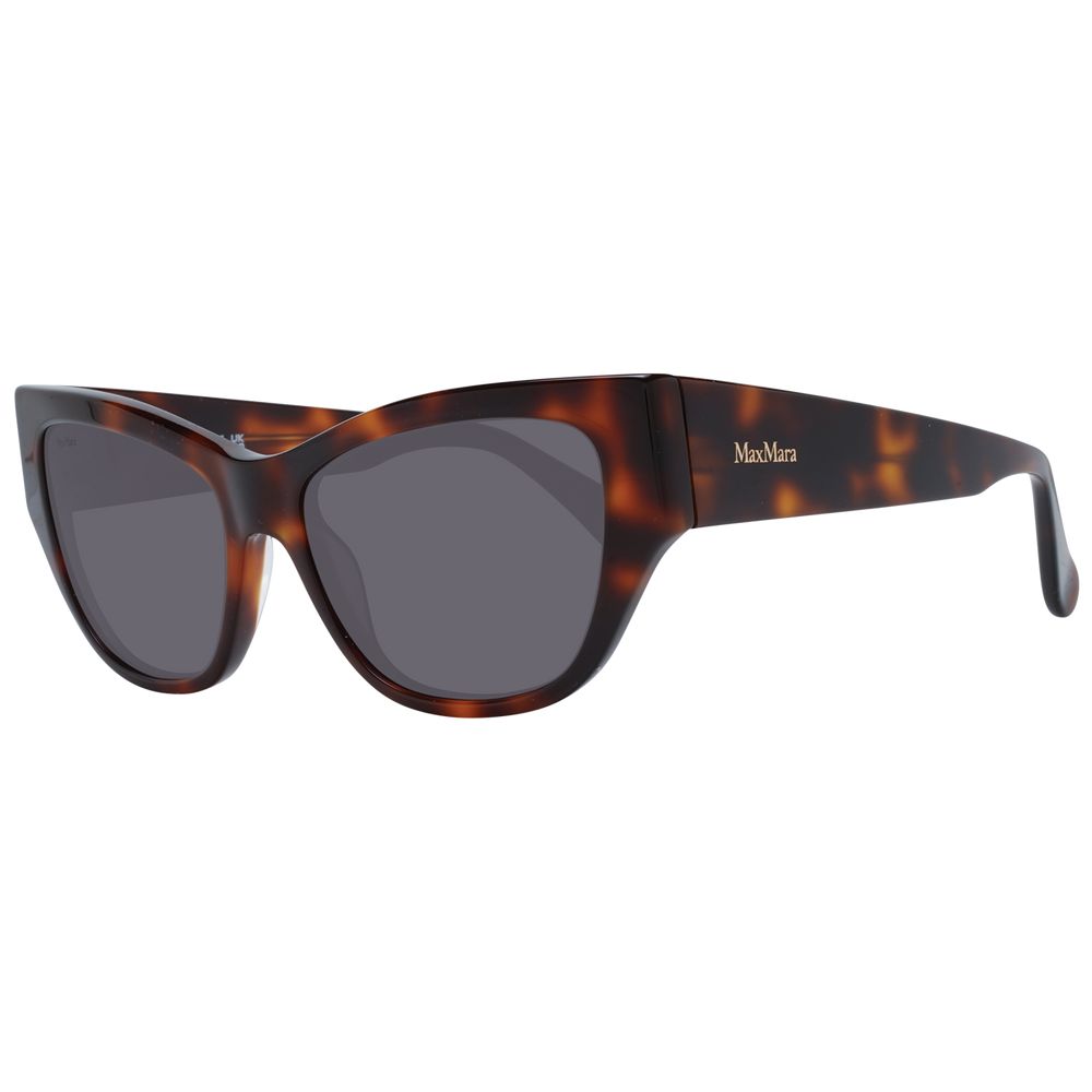 Max Mara Brown Plastic Sunglasses - Luxe Nova