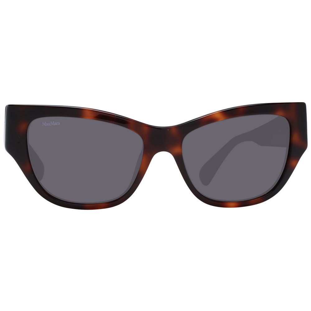 Max Mara Brown Plastic Sunglasses - Luxe Nova