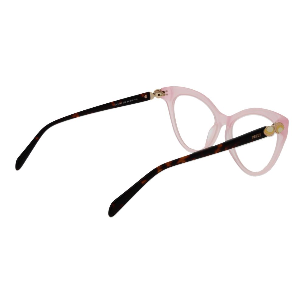 Emilio Pucci Pink Plastic Glasses (Frames) - Luxe Nova