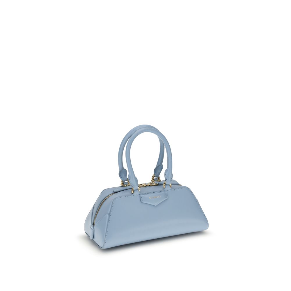Givenchy Blue Calf Leather Bos Taurus Handbag