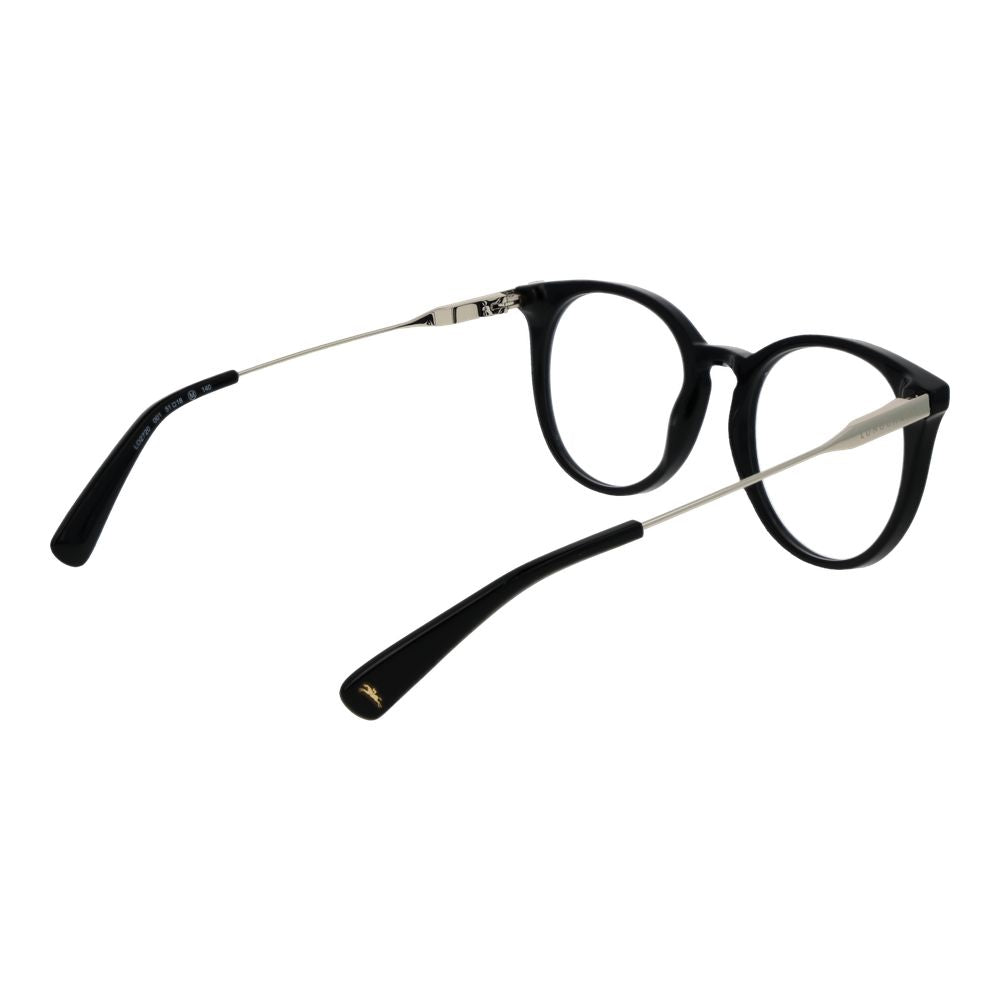 Longchamp Black Metal Glasses (Frames) - Luxe Nova