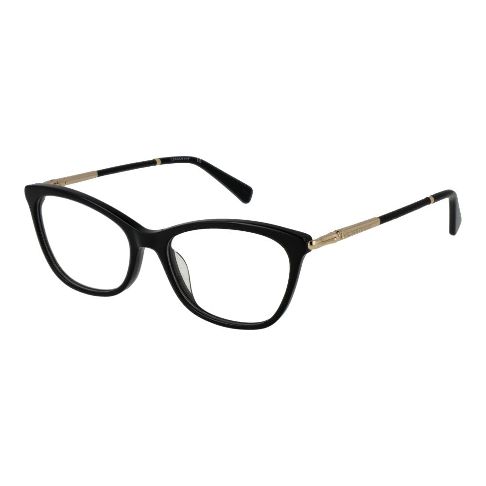 Longchamp Black Plastic Glasses (Frames) - Luxe Nova