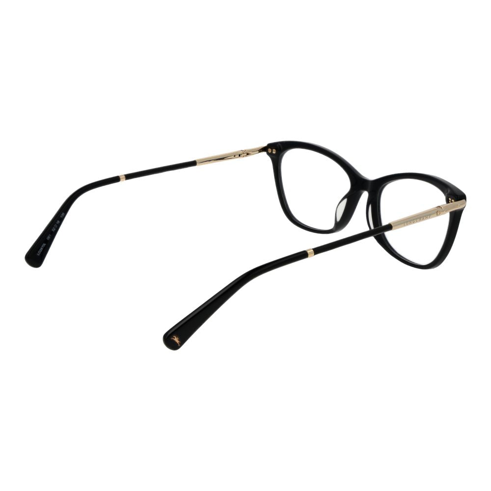 Longchamp Black Plastic Glasses (Frames) - Luxe Nova