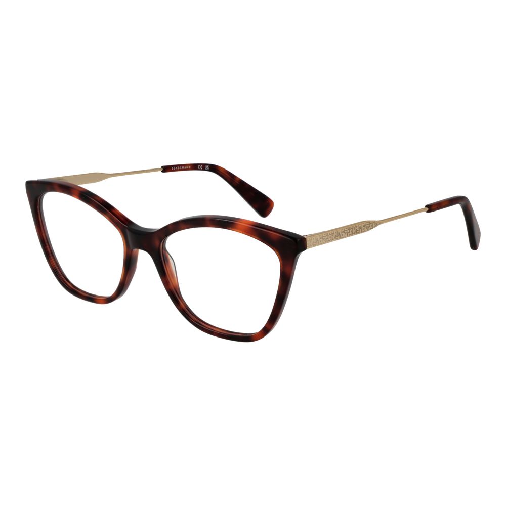 Longchamp Brown Metal & Plastic Glasses (Frames) - Luxe Nova