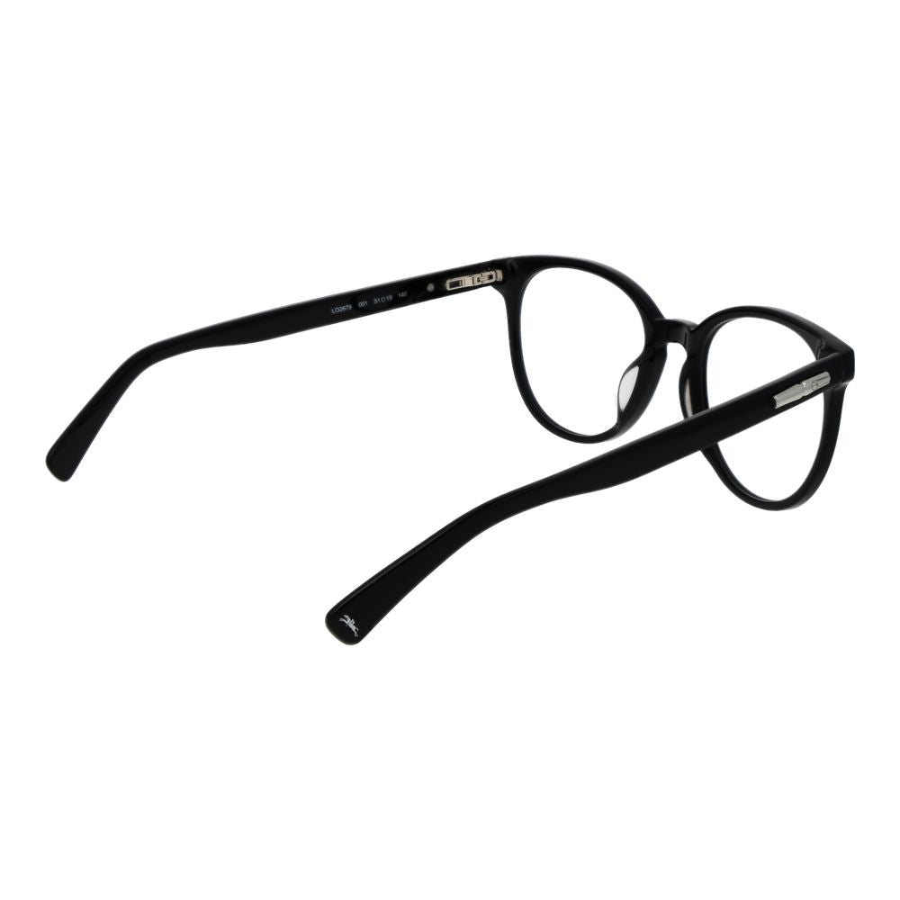 Longchamp Black Cellulose Acetate Glasses (Frames) - Luxe Nova