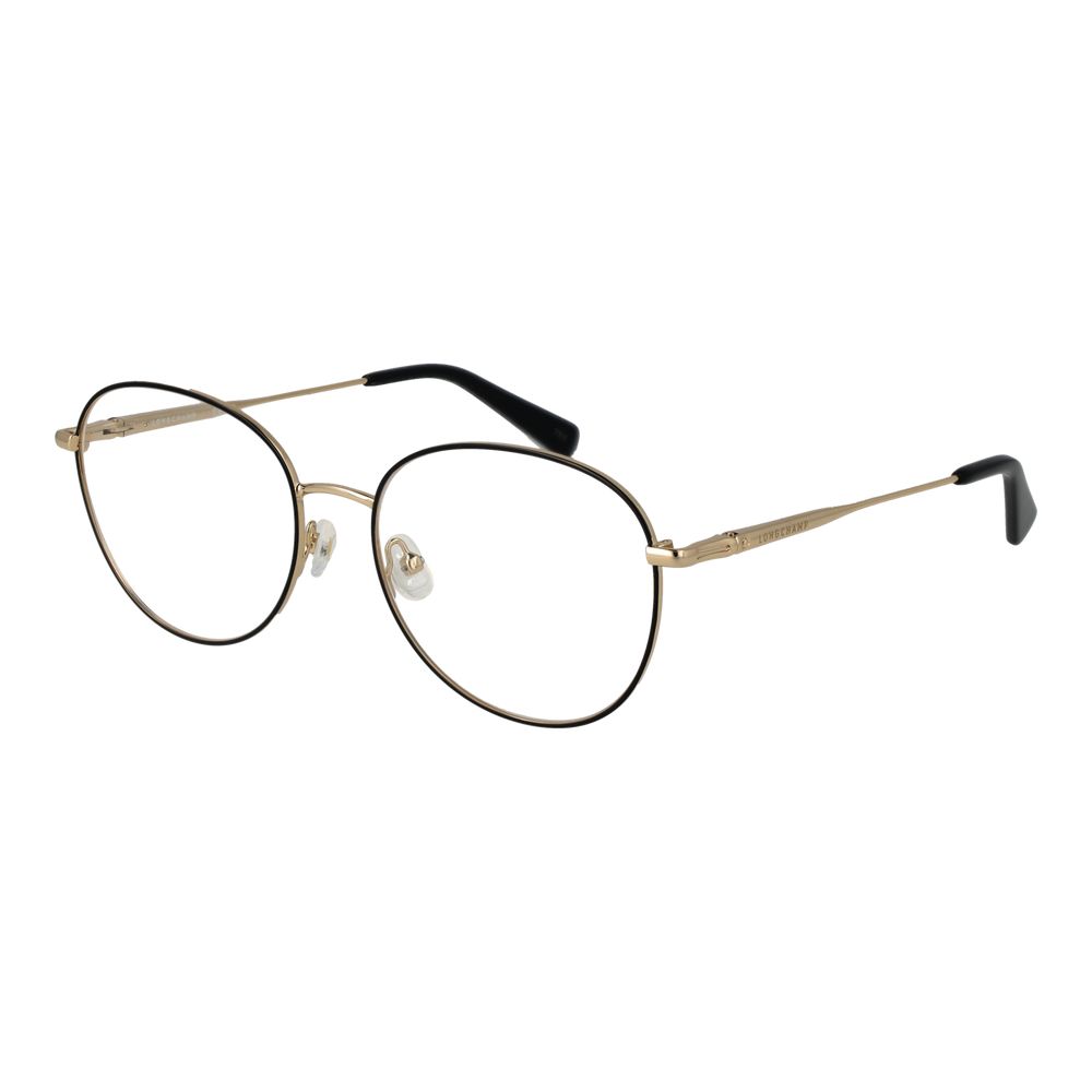 Longchamp Black Metal Glasses (Frames) - Luxe Nova