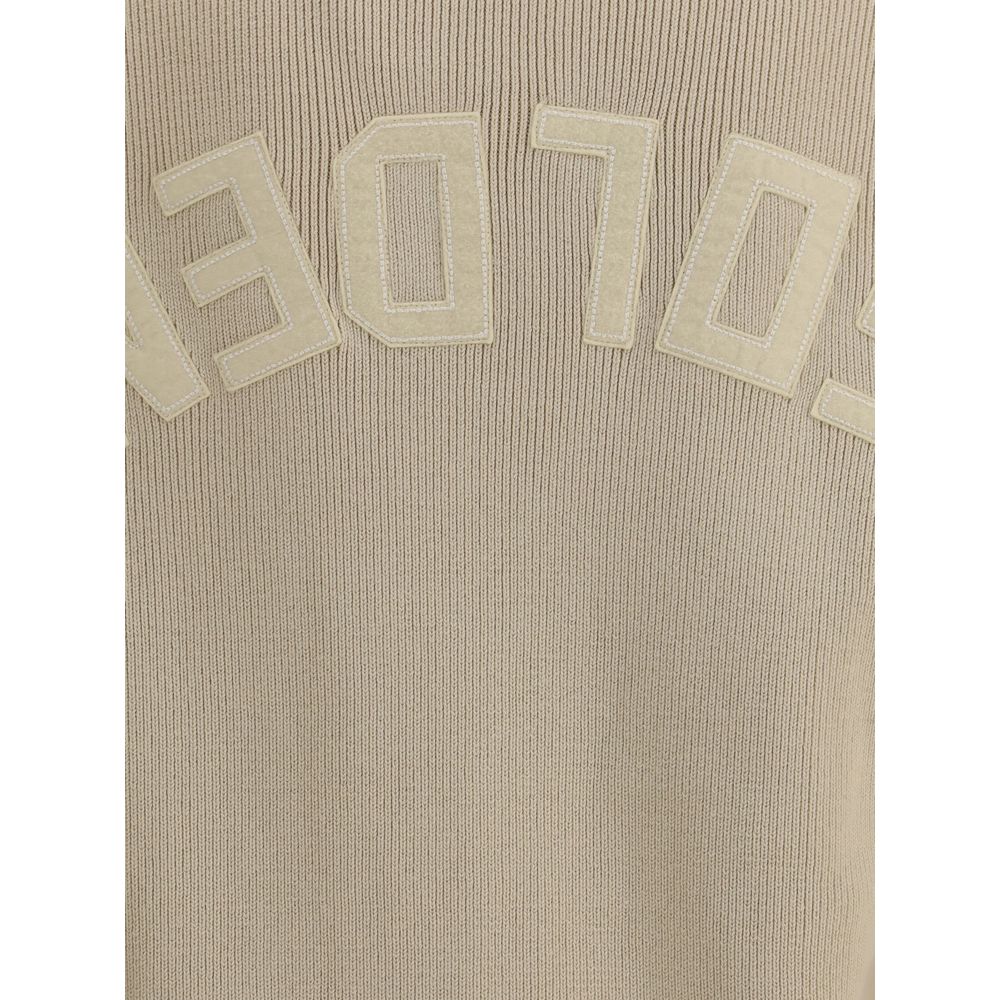 Golden Goose Beige Cotton Sweatshirt - Luxe Nova