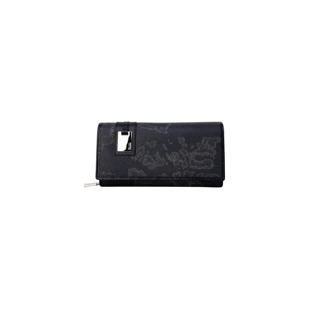 Alviero Martini Prima Classe Black Leather Wallet - Luxe Nova