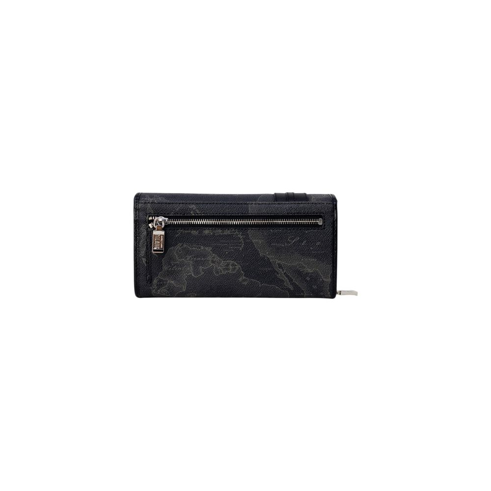 Alviero Martini Prima Classe Black Leather Wallet - Luxe Nova