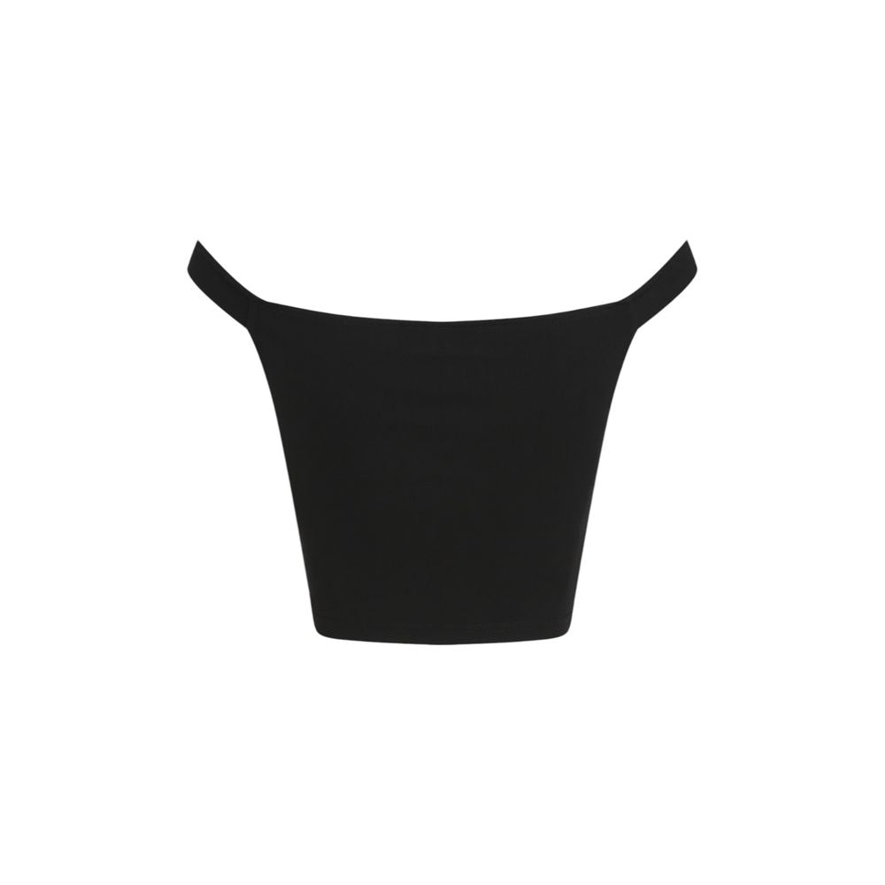 Calvin Klein Jeans Black Viscose Top - Luxe Nova