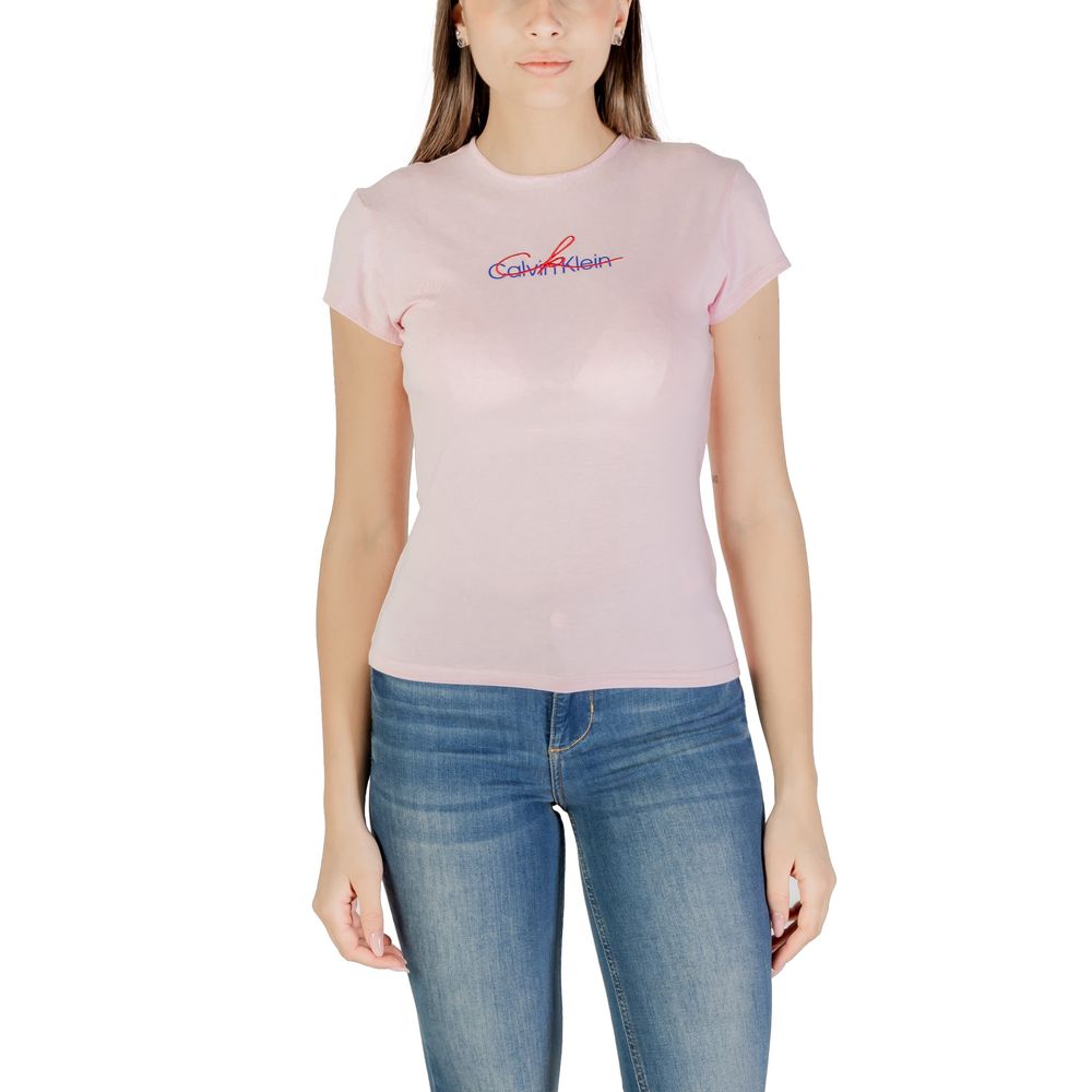Calvin Klein Jeans Multicolor Recycled Cotton T-Shirt