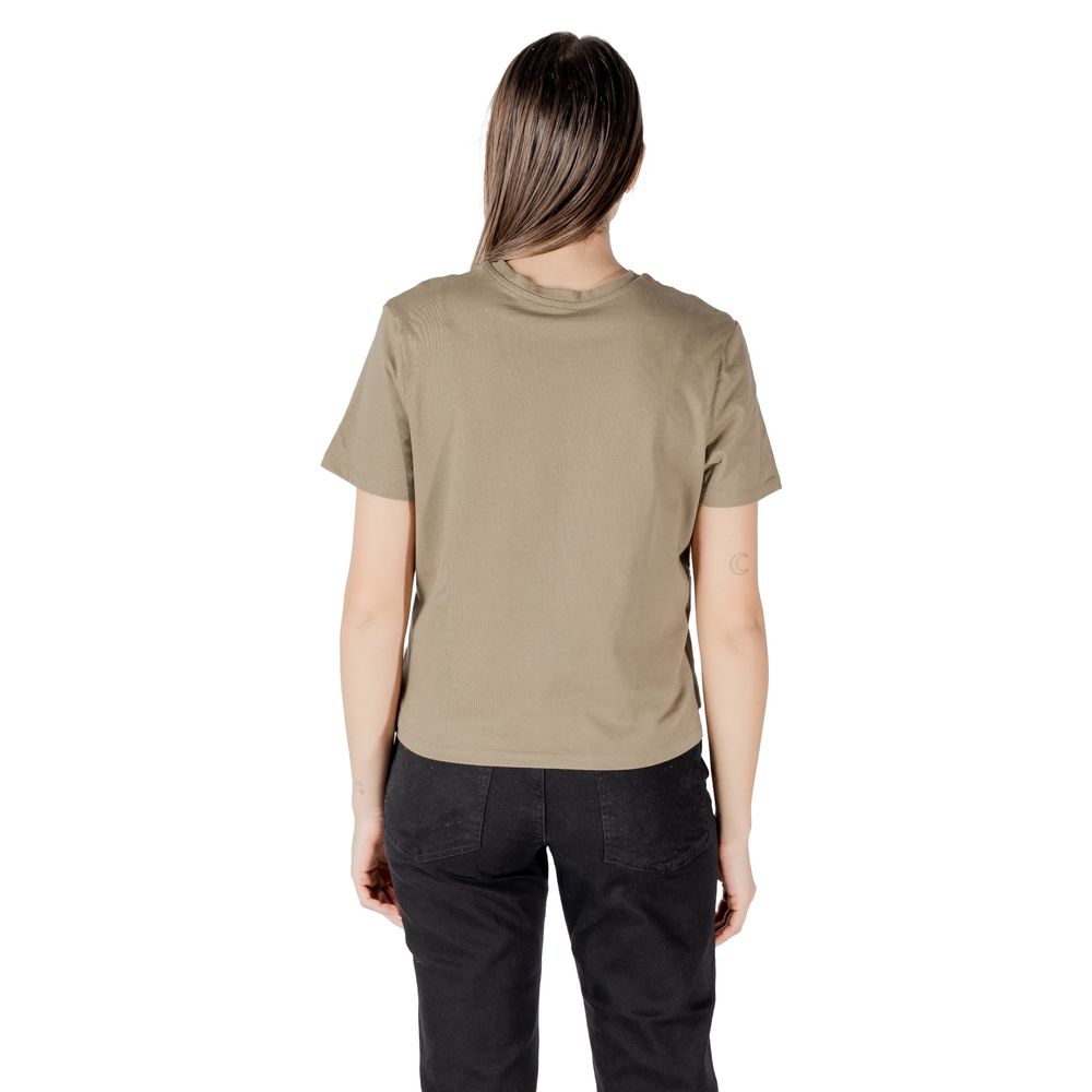Jacqueline De Yong Bicolor Cotton T-Shirt - Luxe Nova