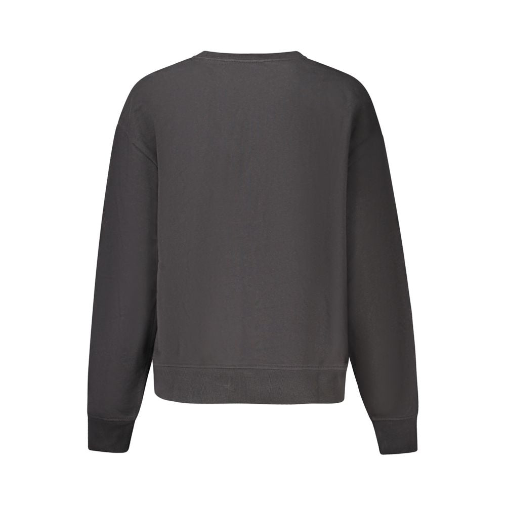 Calvin Klein Black Cotton Women's Sweatshirt - Luxe Nova