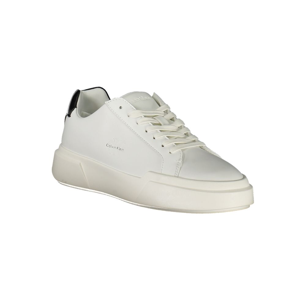 Calvin Klein Bianco Polyurethane Women Sneaker - Luxe Nova