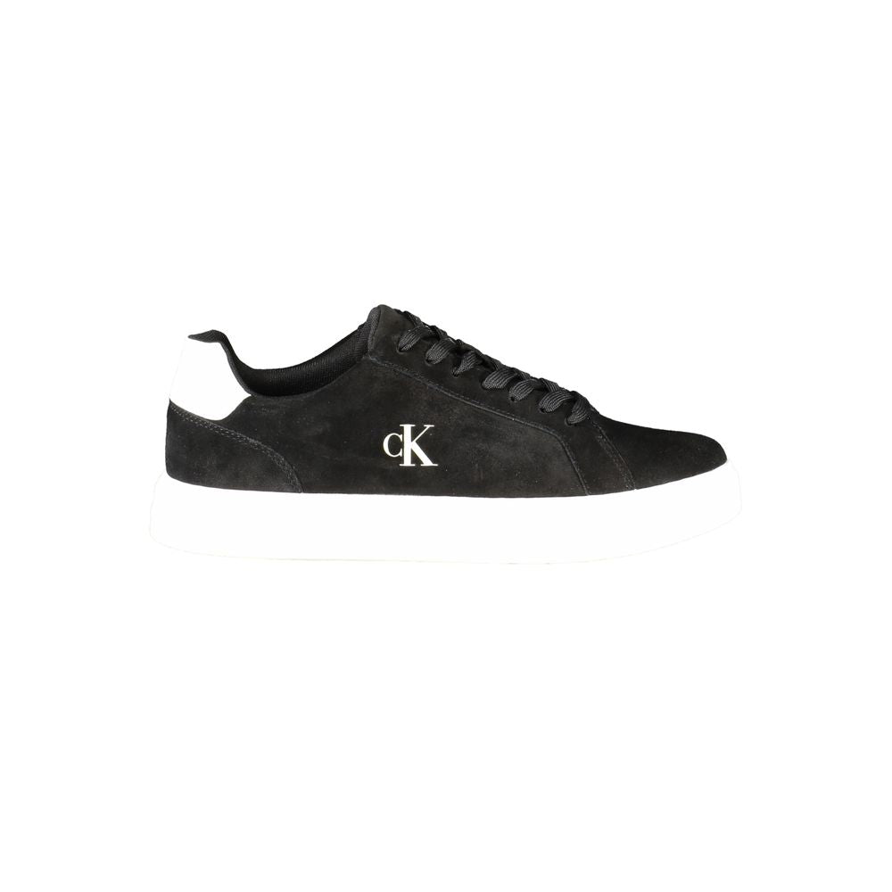 Calvin Klein Black Leather Men's Sneaker - Luxe Nova