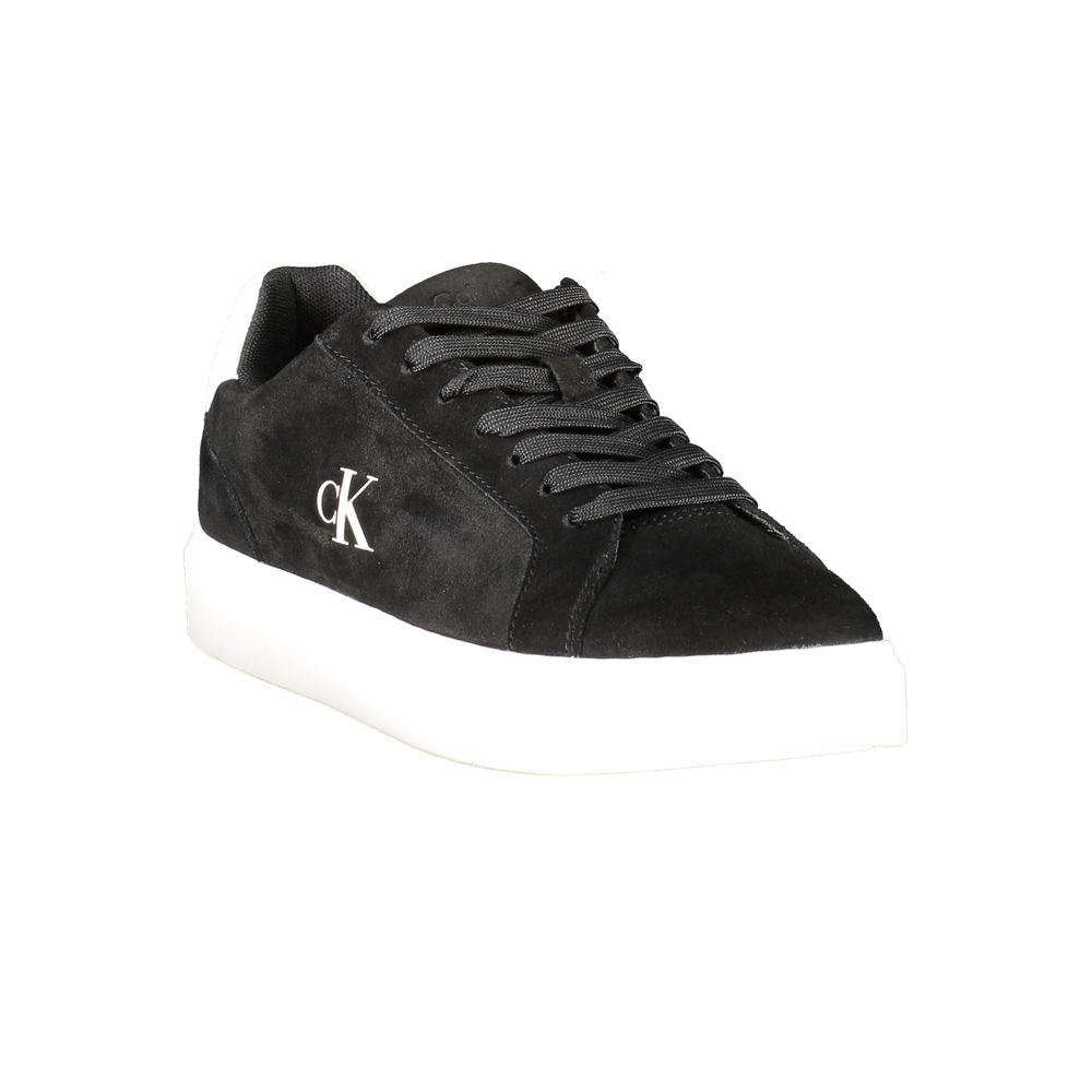 Calvin Klein Black Leather Men's Sneaker - Luxe Nova