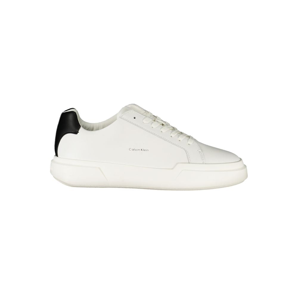 Calvin Klein Bianco Leather Men Sneaker - Luxe Nova